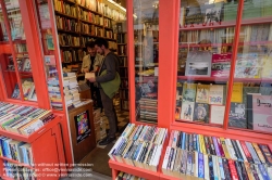 Viennaslide-05316056 Paris, Quartier Saint Germain, Buchladen - Paris, Quartier Saint Germain, Bookshop