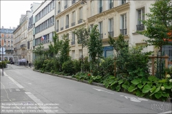 Viennaslide-05319060 Paris, Rue de Bruxelles, Straenbegrnung // Paris, Rue de Bruxelles, Greening