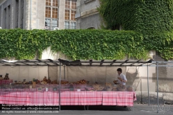 Viennaslide-05320012 Paris, Marktstand am Hopital Saint Louis, Rue Alibert