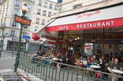 Viennaslide-05321005 Paris, Straßencafe - Paris, Street Cafe
