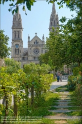 Viennaslide-05321136 Paris, Parc Saint-Ambroise, Jardin Truillot // Paris, Parc Saint-Ambroise, Jardin Truillot