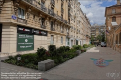 Viennaslide-05323108 Paris, begrünte und verkehrsberuhigte Schulstraße rue de la Providence  // Paris, car-free School Street rue de la Providence