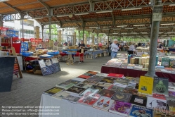 Viennaslide-05325003 Paris, Parc Georges-Brassens, Büchermarkt 104 Rue Brancion, Merveille des livres Bertrand Voyer