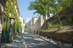 Viennaslide-05328181 Paris, Montmartre, Rue Cortot, Musee de Montmartre