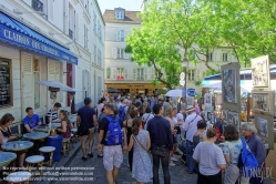 Viennaslide-05328211 Paris, Montmartre, Place du Tertre