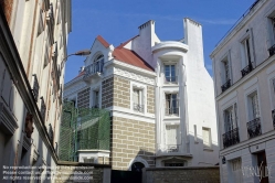 Viennaslide-05328250 Paris, Montmartre, Haus von Sängerin Dalida, 16 Rue d'Orchampt, 75018 Paris, Frankreich. Dalida, eigentlich Iolanda Cristina Gigliotti (* 17. Januar 1933 in Kairo; † 3. Mai 1987 in Paris), war eine französische Sängerin und Schauspielerin italienischer Abstammung.