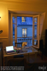 Viennaslide-05328504 Paris, Montmartre, Blick aus einer Dachwohnung