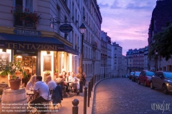 Viennaslide-05328531 Paris, Montmartre, Italienisches Restaurant