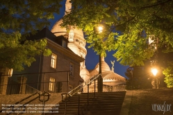 Viennaslide-05328605 Paris, Montmartre, Treppe zum Sacre Coeur