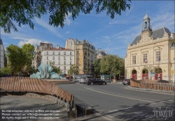 Viennaslide-05330056 Paris, Place Gambetta // Paris, Place Gambetta 