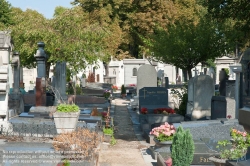 Viennaslide-05331403 Paris, Friedhof Passy - Paris, Passy Cemetery