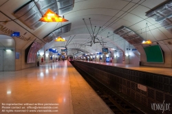 Viennaslide-05333519 Paris, RER E, Station Porte Maillot, Architektur von Agence Duthilleul // Paris, RER E, Porte Maillot Station, Architecture by Agence Duthilleul