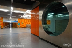 Viennaslide-05333527 Paris, RER E, Station Porte Maillot, Architektur von Agence Duthilleul // Paris, RER E, Porte Maillot Station, Architecture by Agence Duthilleul