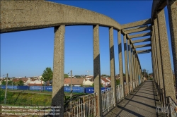 Viennaslide-05333539 Le Blanc-Mesnil, historische Betonbrücke // Le Blanc-Mesnil, Historic Concrete Bridge