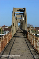 Viennaslide-05333541 Le Blanc-Mesnil, historische Betonbrücke // Le Blanc-Mesnil, Historic Concrete Bridge
