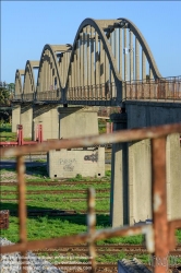 Viennaslide-05333543 Le Blanc-Mesnil, historische Betonbrücke // Le Blanc-Mesnil, Historic Concrete Bridge