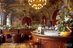 Viennaslide-05334112 Le Train Bleu ist ein Restaurant mit originaler Fin-de-siècle-Ausstattung im Gare de Lyon in Paris