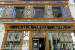 Viennaslide-05334216 Bouillon Racine ist ein bekanntes Restaurant in Paris, das 1906 eröffnet wurde. Es befindet sich im 6. Arrondissement, in der Rue Racine 3. Die nächste Metrostation ist Odéon.