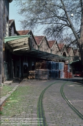 Viennaslide-05337076 Paris, ehemaliges Weindepot Bercy, abgerissen 1989 // Paris, Bercy Wine Depot, destroyed 1989