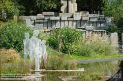 Viennaslide-05337982 Vincennes bei Paris, Parc Floral, Skulptur von Daniela Capaccioli // Vincennes near Paris, Parc Floral, Sculpture by Daniela Capaccioli