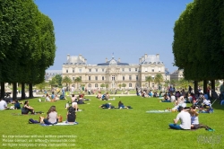 Viennaslide-05338125 Paris, Palais et Jardin de Luxembourg