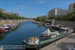 Viennaslide-05339004 Paris, Hafen Bassin d'Arsenal // Paris, Bassin d'Arsenal Harbour