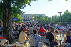 Viennaslide-05339014 Paris, Canal St Martin, Bassin de la Villette