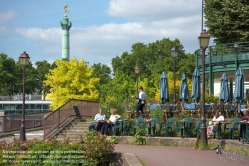 Viennaslide-05339184 Paris, Bassin d'Arsenal, Garten Port d'Arsenal - Port de l'Arsenal Garden, Jardin du Port de l'Arsenal