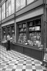 Viennaslide-05341670 Die Passage Jouffroy ist eine überdachte Ladenpassage mit Glasdach aus der Mitte des 19. Jahrhunderts im 9. Arrondissement in Paris. 10-12 Boulevard Montmartre, 75009 Paris, Frankreich