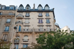 Viennaslide-05344202 Paris, Architektur, Hector Guimard, Immeuble Jassede, 142 Avenue de Versailles, 1 Rue Lancret