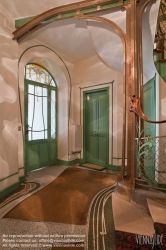 Viennaslide-05344213 Paris, Architektur, Hector Guimard, Immeuble Jassede, 142 Avenue de Versailles, 1 Rue Lancret