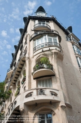 Viennaslide-05344254 Paris, Architektur, Hector Guimard, Immeuble Jassede, 142 Avenue de Versailles, 1 Rue Lancret