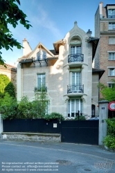 Viennaslide-05344323h Paris, Architektur, Hector Guimard, Hotel Deron-Levent, 8 Villa de la Reunion, 1907