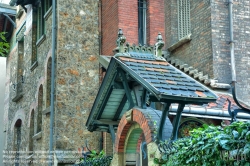 Viennaslide-05344344h Paris, Architektur, Hector Guimard, Villa Jassede, 41 Rue Chardon Lagache, 1893