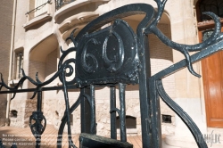 Viennaslide-05344514 Paris, Architektur, Hector Guimard, Hotel Mezzara, 60 Rue La Fontaine, 1910