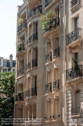 Viennaslide-05344607 Paris, Architektur, Hector Guimard, Immeuble Tremois, 11 Rue Francois Millet 1909