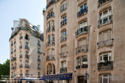 Viennaslide-05344702 Paris, Architektur, Hector Guimard, Ensemble 17,19,21 Rue La Fontaine, 8,10 Rue Agar, 43 Rue Gros, 1910-1912
