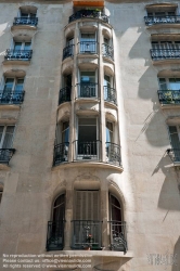 Viennaslide-05344720 Paris, Architektur, Hector Guimard, Ensemble 17,19,21 Rue La Fontaine, 8,10 Rue Agar, 43 Rue Gros, 1910-1912