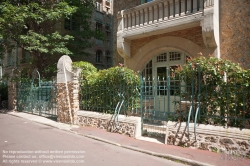 Viennaslide-05344818 Paris, Architektur, Hector Guimard, Castel Beranger, 14 Rue La Fontaine, 1894-1898