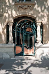 Viennaslide-05344822 Paris, Architektur, Hector Guimard, Castel Beranger, 14 Rue La Fontaine, 1894-1898