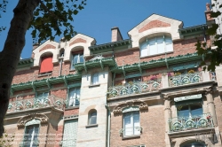Viennaslide-05344828 Paris, Architektur, Hector Guimard, Castel Beranger, 14 Rue La Fontaine, 1894-1898