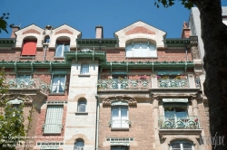 Viennaslide-05344831 Paris, Architektur, Hector Guimard, Castel Beranger, 14 Rue La Fontaine, 1894-1898