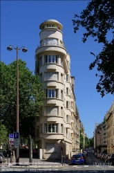 Viennaslide-05345059 Paris, 110 Boulevard Exelmans, Art Deco Architektur // Paris, 110 Boulevard Exelmans, Art Deco Architecture