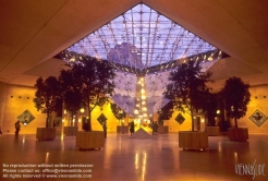 Viennaslide-05351409 Paris, Musee du Louvre, umgekehrte Pyramide - Paris, Louvre, inverted Pyramid