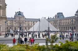 Viennaslide-05351427 Paris, Louvre, Touristen - Paris, Louvre, Tourists