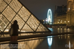 Viennaslide-05351434 Paris, Musee du Louvre, Ieoh Ming Pei 1989 - France, Paris, Louvre Museum, Ieoh Ming Pei 1989