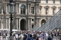 Viennaslide-05351440 Paris, Louvre, Overtourism // Paris, Louvre, Overtourism