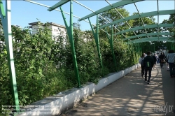 Viennaslide-05360154 Paris, Passerelle du Cambodge über die Peripherique Ringautbahn // Paris, Passerelle du Cambodge over the Peripherique Motorway