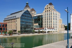 Viennaslide-05362591 Paris, Les Grands Moulins de Pantin, Rue du Débarcadère, Seine-Saint-Denis, Architekten Haug und Zublin 1923, umgebaut 2009 von Reichen and Robert, jetzt Bürohaus mit 50.000 m2