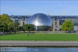 Viennaslide-05362592 Paris, Parc de la Villette, La Geode // Paris, Parc de la Villette, La Geode